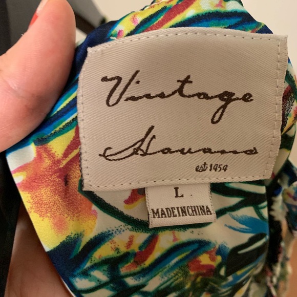 Vintage Havana Print Dress - Picture 3 of 4